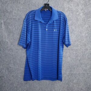 Peter Millar Summer Comfort National Golf Links of America NGLA Polo Shirt Men L